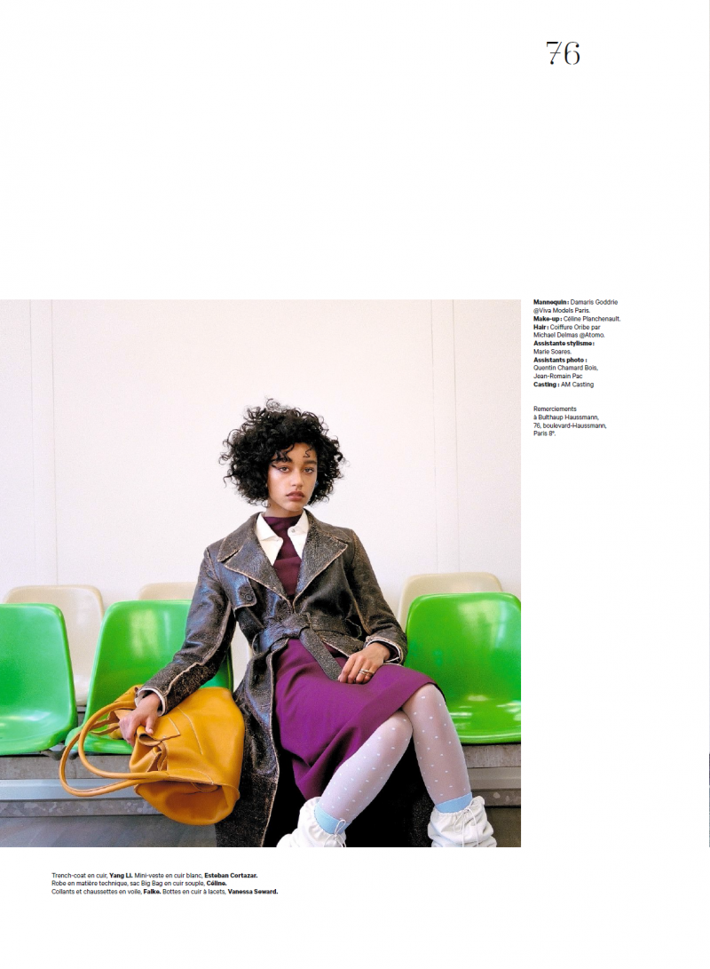 Damaris Goddrie featured in Back To Work, September 2017