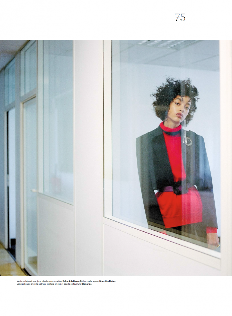 Damaris Goddrie featured in Back To Work, September 2017