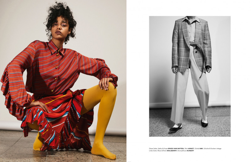 Damaris Goddrie featured in Dress down to get up, March 2018