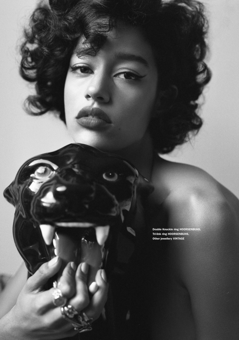 Damaris Goddrie featured in Dorith Mous La Bebutante, January 2017