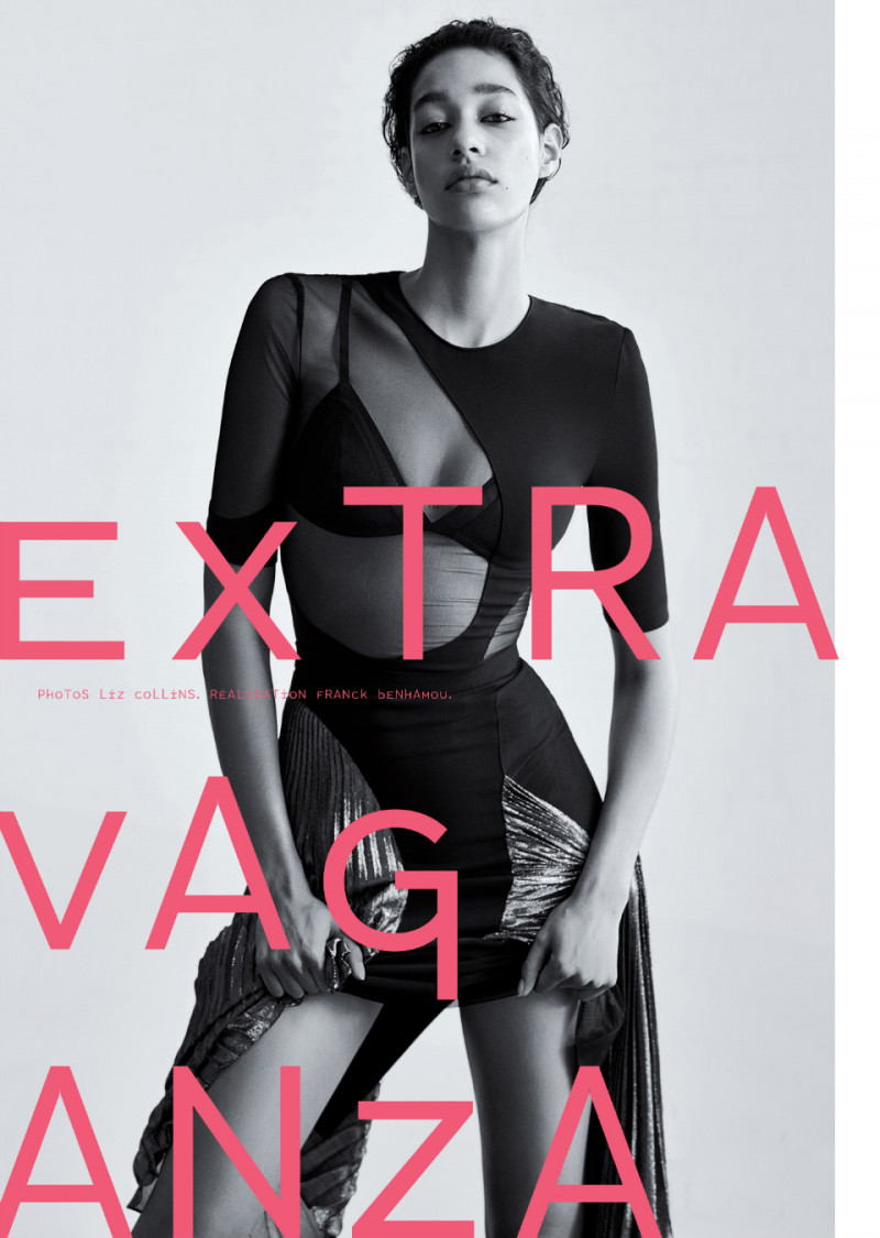 Damaris Goddrie featured in Extra Vaganza, February 2017