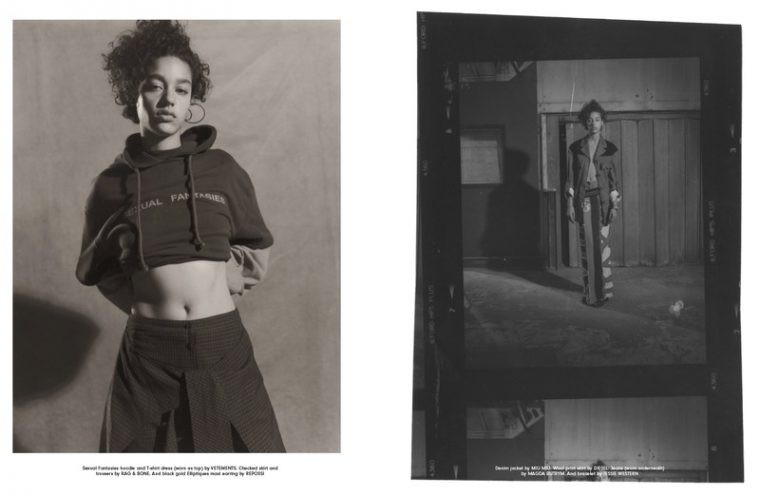 Damaris Goddrie featured in Sports, Hooded, Undone, Armour, September 2016