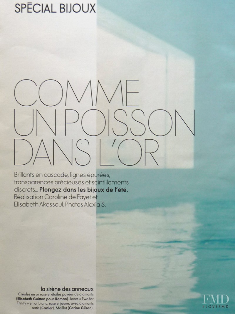 Comme Un Poisson Dans L\'Or, April 2009