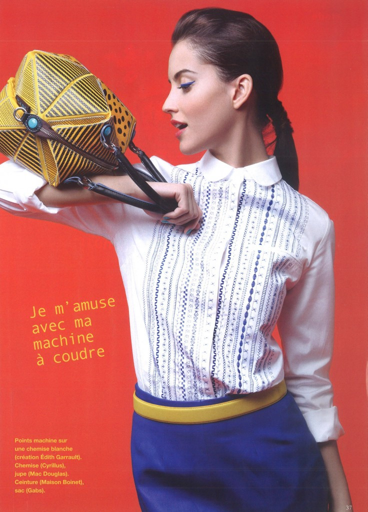 Ana Rotili featured in Pieces uniques, May 2015