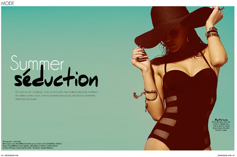 Ana Rotili featured in Summer seduction, November 2015