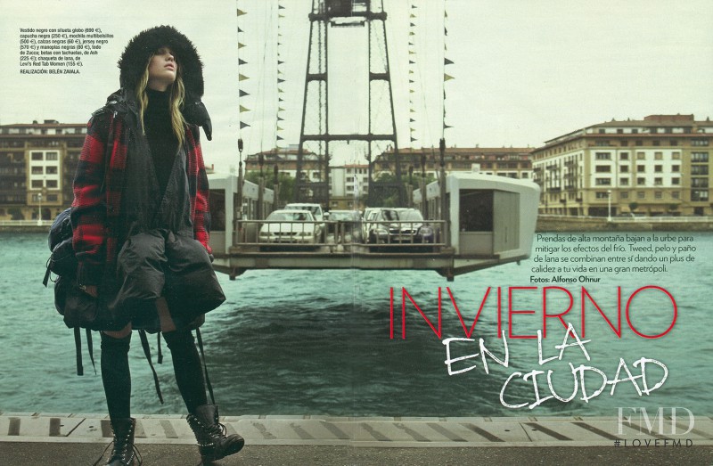 Stephanie van Arendonk featured in Invierno En La Ciudad, January 2011