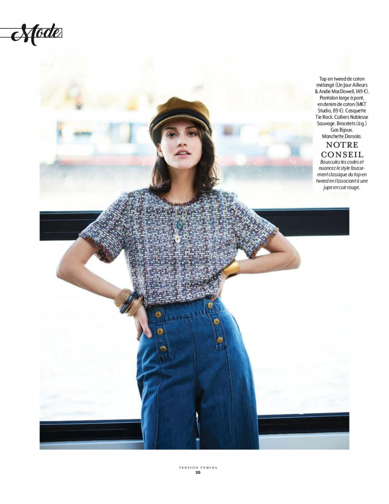 Ana Rotili featured in Le Style Marin Nouvelle Vague, March 2019