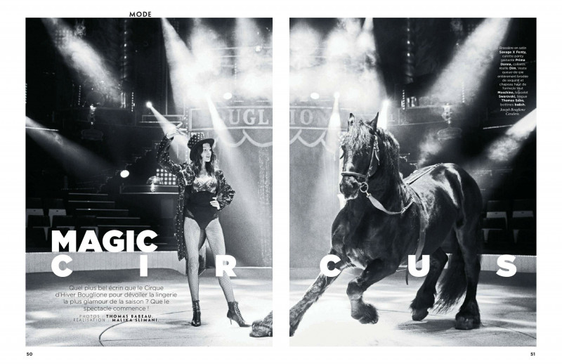 Angelina Pirtskhalava featured in Magic Circus, February 2019