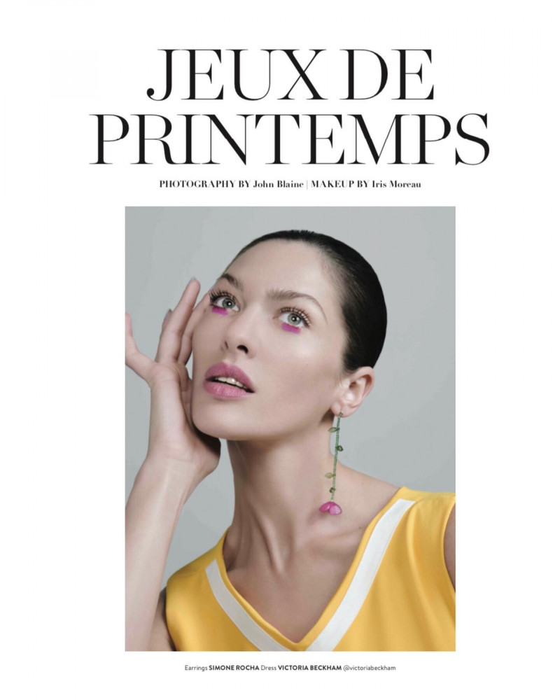 Angelina Pirtskhalava featured in Jeux De Printemps, April 2023