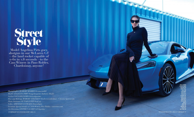 Angelina Pirtskhalava featured in Street Style, January 2023