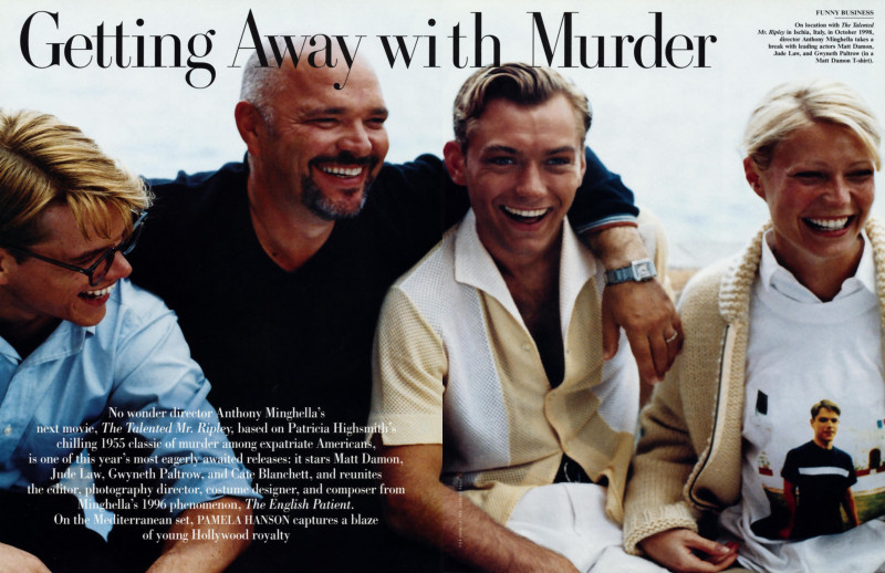 Gwyneth Paltrow featured in Getting Away with Murder, March 1999