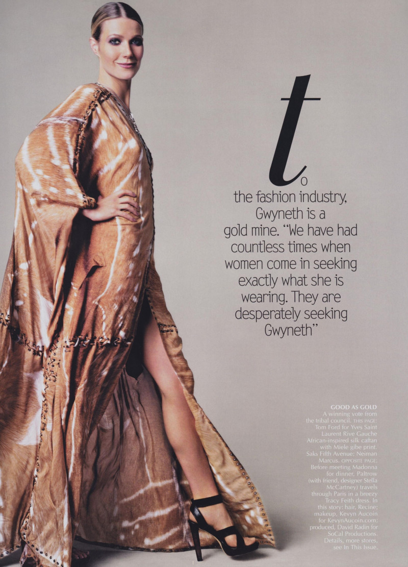 Gwyneth Paltrow featured in The Power of a Fashion Icon: Gwyneth, March 2002