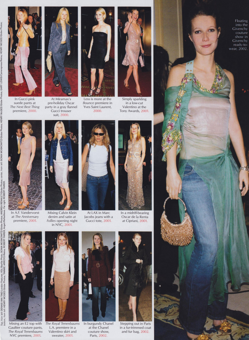 Gwyneth Paltrow featured in The Power of a Fashion Icon: Gwyneth, March 2002