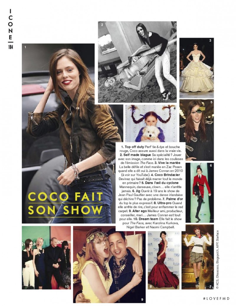 Coco Rocha featured in Drolede Coco, April 2013