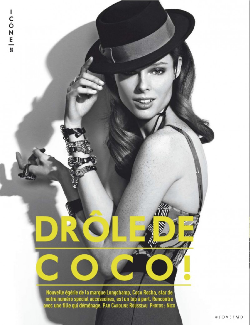 Coco Rocha featured in Drolede Coco, April 2013