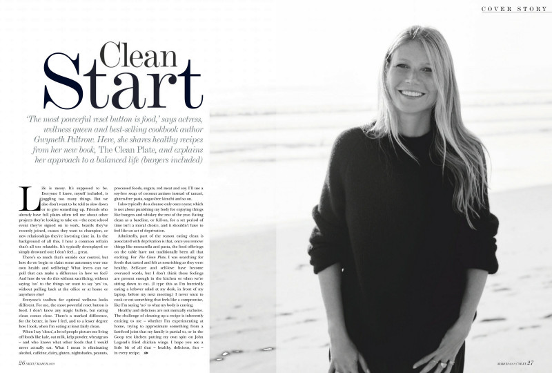 Gwyneth Paltrow featured in Gwyneth Paltrow, March 2019