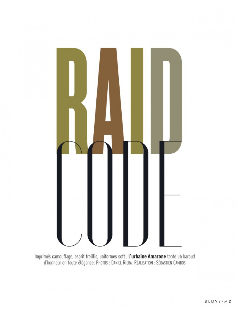 Raid Code, April 2013