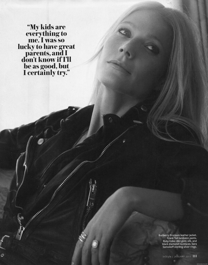 Gwyneth Paltrow featured in Finding her voice, January 2011