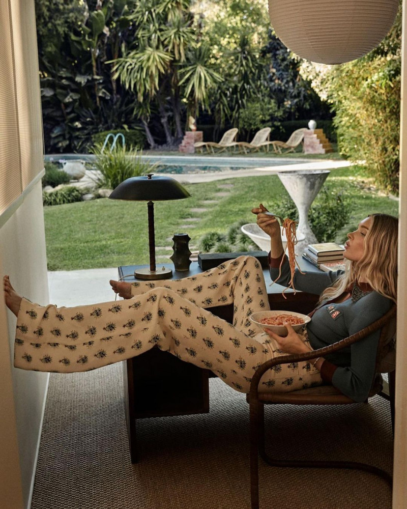 Elsa Hosk featured in Vogue Living, June 2021