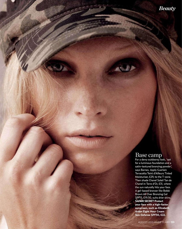 Elsa Hosk featured in Sexy Safari, August 2010