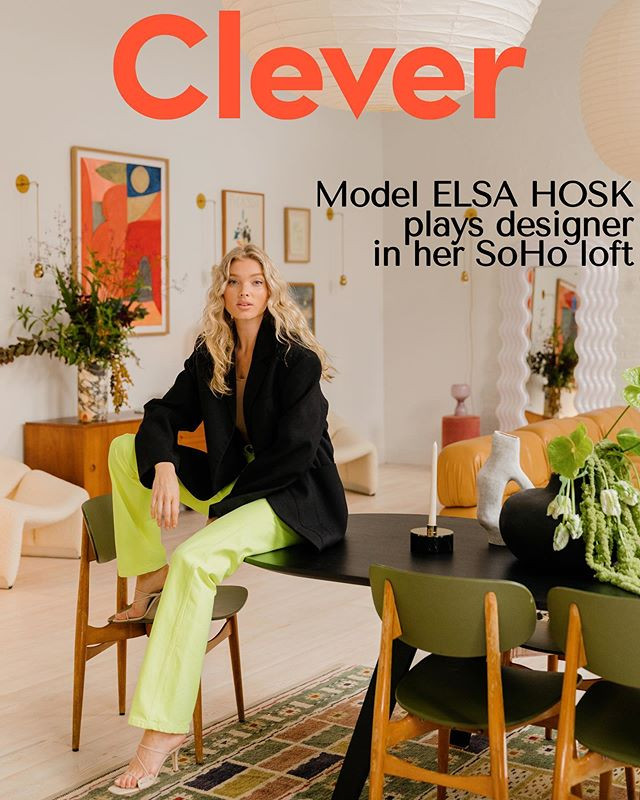Elsa Hosk featured in Inside Supermodel Elsa Hosk’s Vintage-Filled SoHo Loft, July 2020