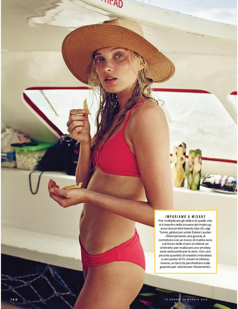 Elsa Hosk featured in Io Viaggio Da Sola, May 2019