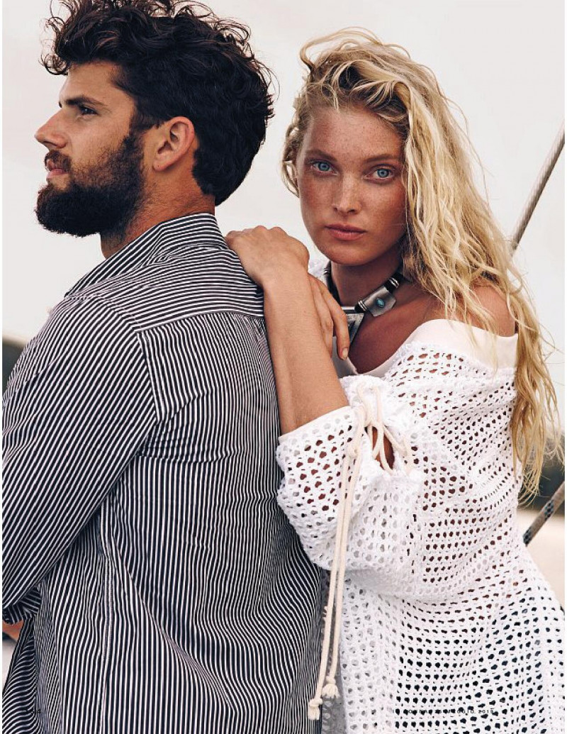 Elsa Hosk featured in Io Viaggio Con Lui, May 2019