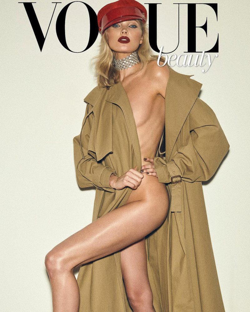 Elsa Hosk featured in Command Attention, February 2018
