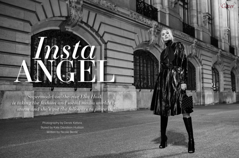 Elsa Hosk featured in Insta Angel, December 2016