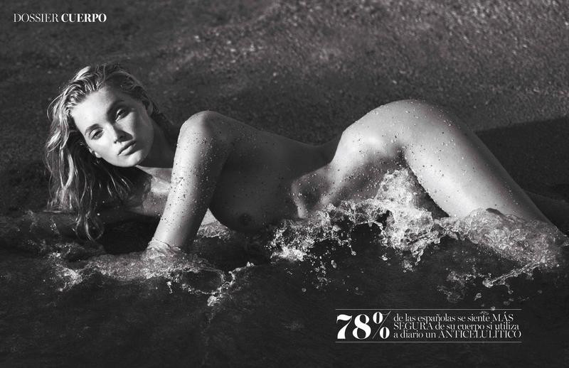 Elsa Hosk featured in Sin photoshop, April 2016