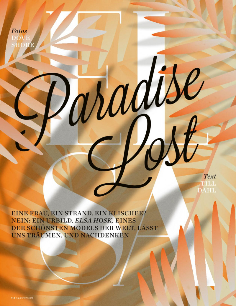 Paradise Lost, May 2016