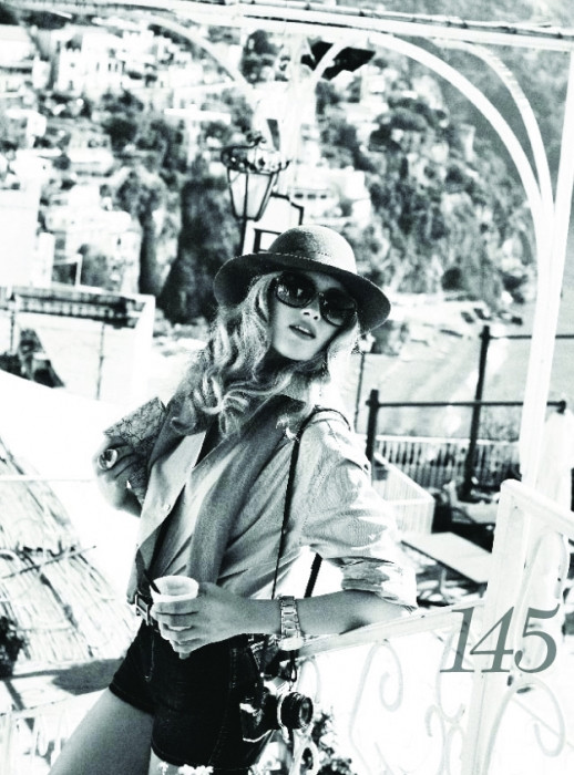 Elsa Hosk featured in The Accidental Tourist, February 2009