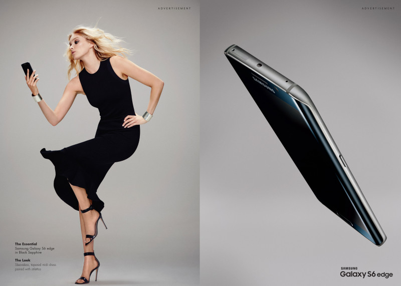 Elsa Hosk featured in Samsung, May 2015