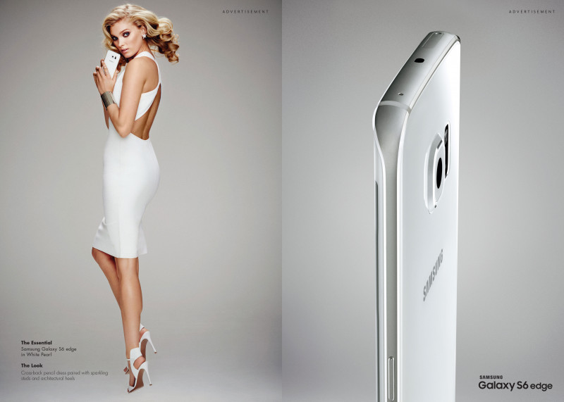 Elsa Hosk featured in Samsung, May 2015