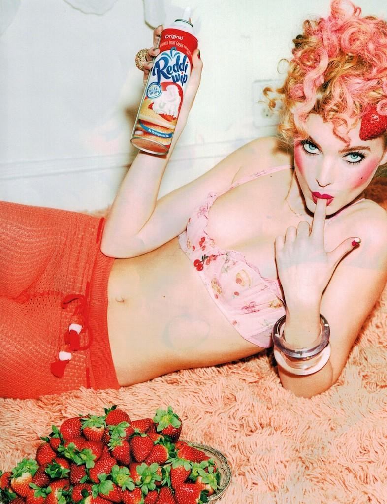 Elsa Hosk featured in Strawberry Fools Forever, February 2010