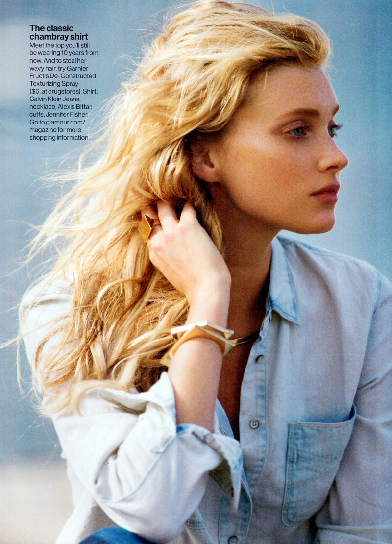 Elsa Hosk featured in Blue Jeans, Baby!, January 2014