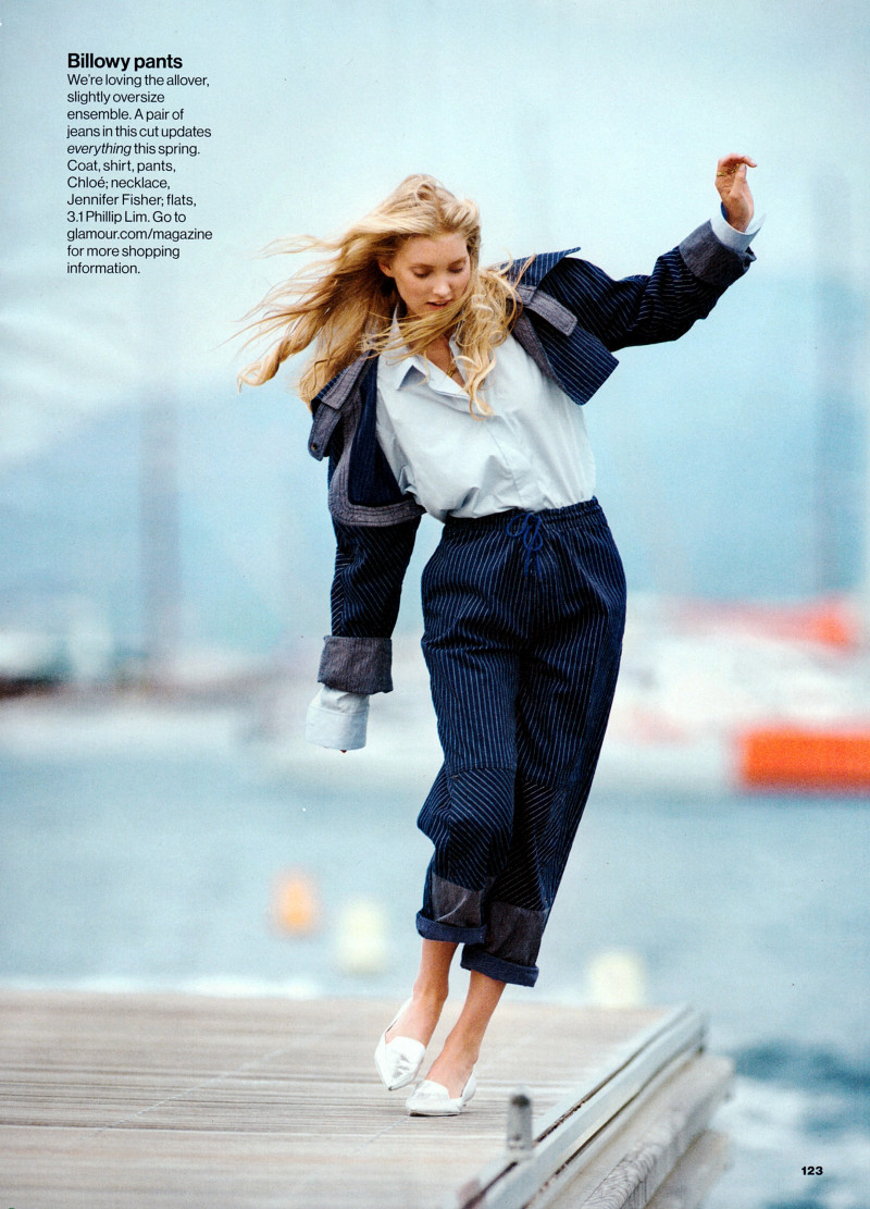 Elsa Hosk featured in Blue Jeans, Baby!, January 2014
