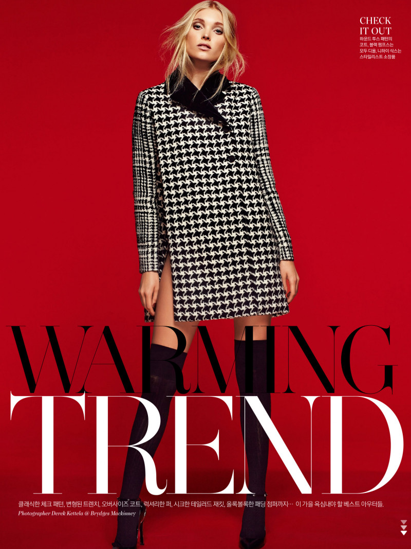 Elsa Hosk featured in Warning Trend, September 2013