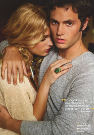 Elsa Hosk featured in Gossip Girl, December 2009