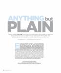 Anything But Plain