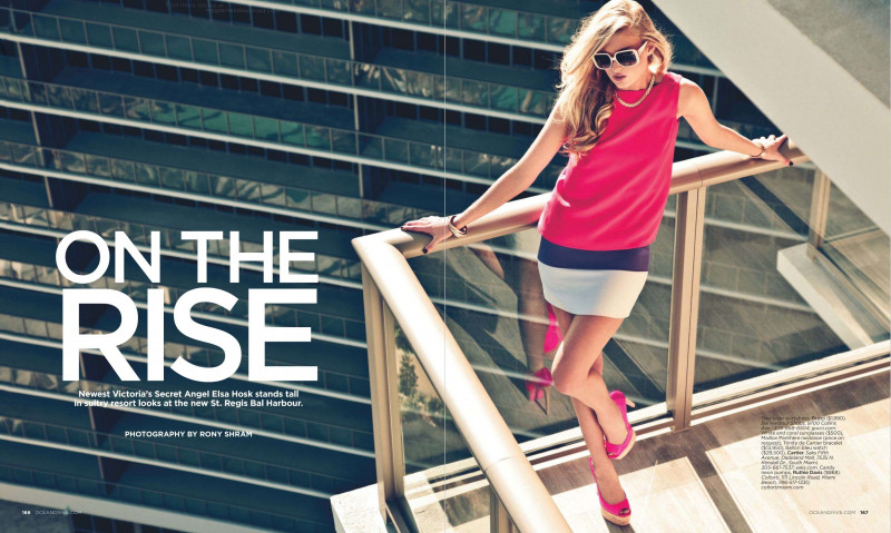 Elsa Hosk featured in On The Rise, February 2012