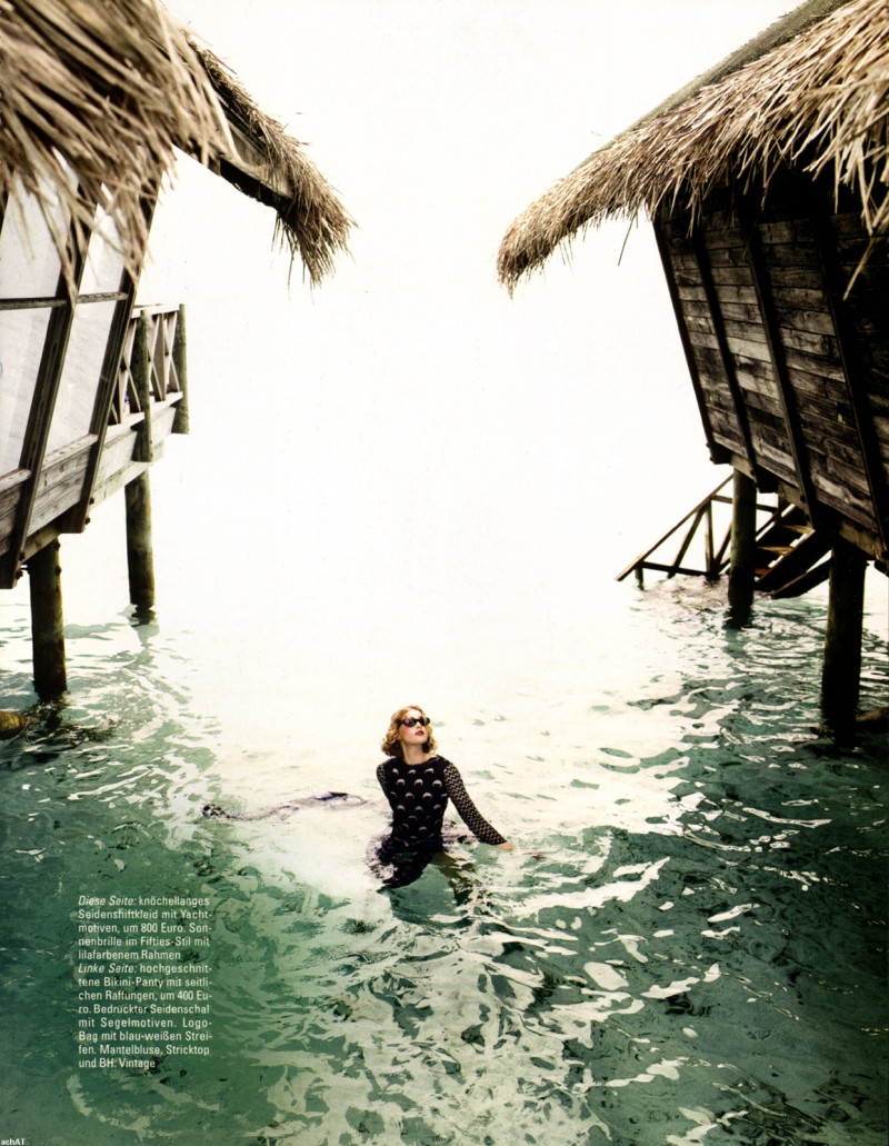 Elsa Hosk featured in By the Sea, May 2008
