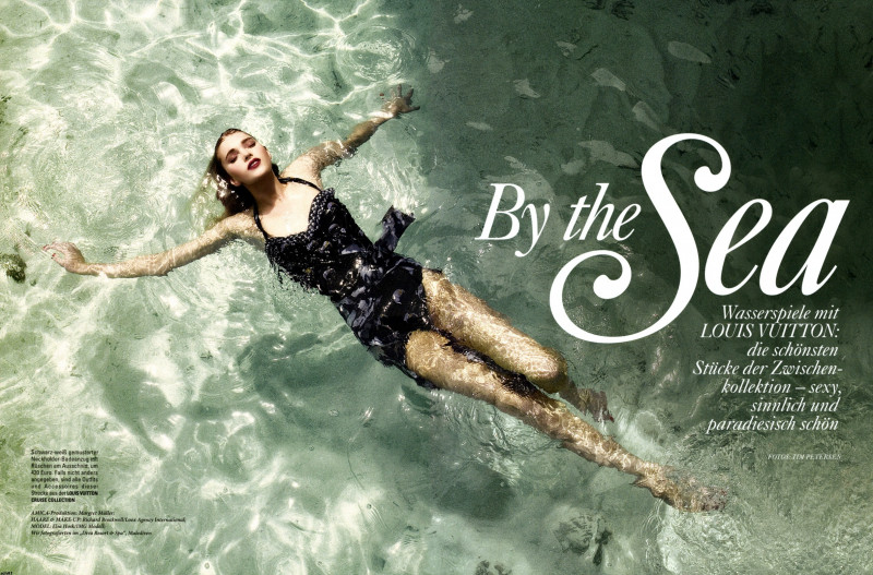 Elsa Hosk featured in By the Sea, May 2008