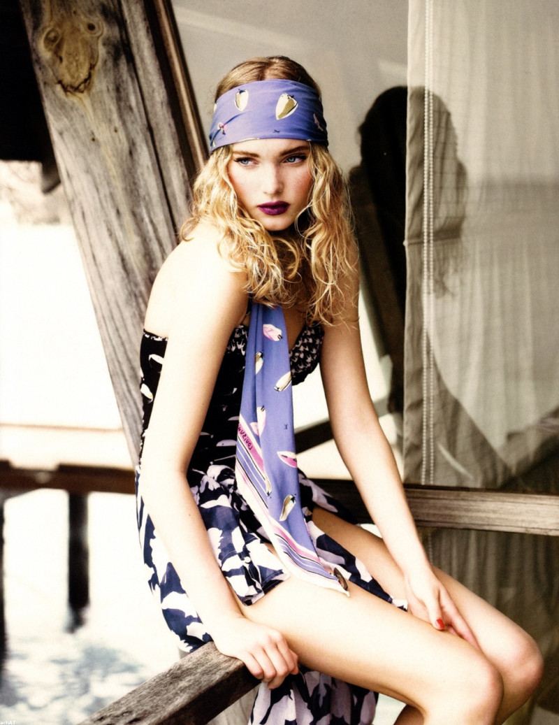 Elsa Hosk featured in By the Sea, May 2008