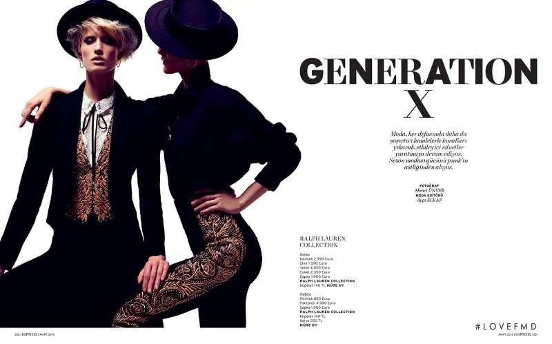 Barbora Sindleryova featured in Generation X, March 2013