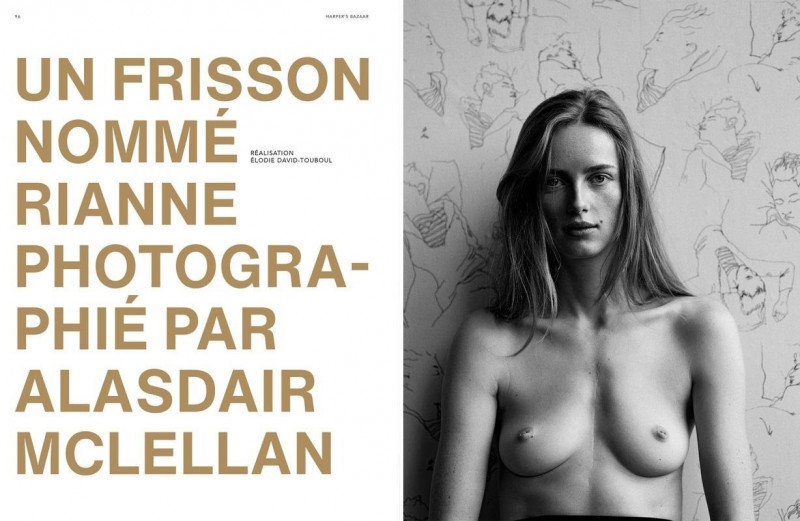 Rianne Van Rompaey featured in Un Frisson Nomme Rianne, April 2023