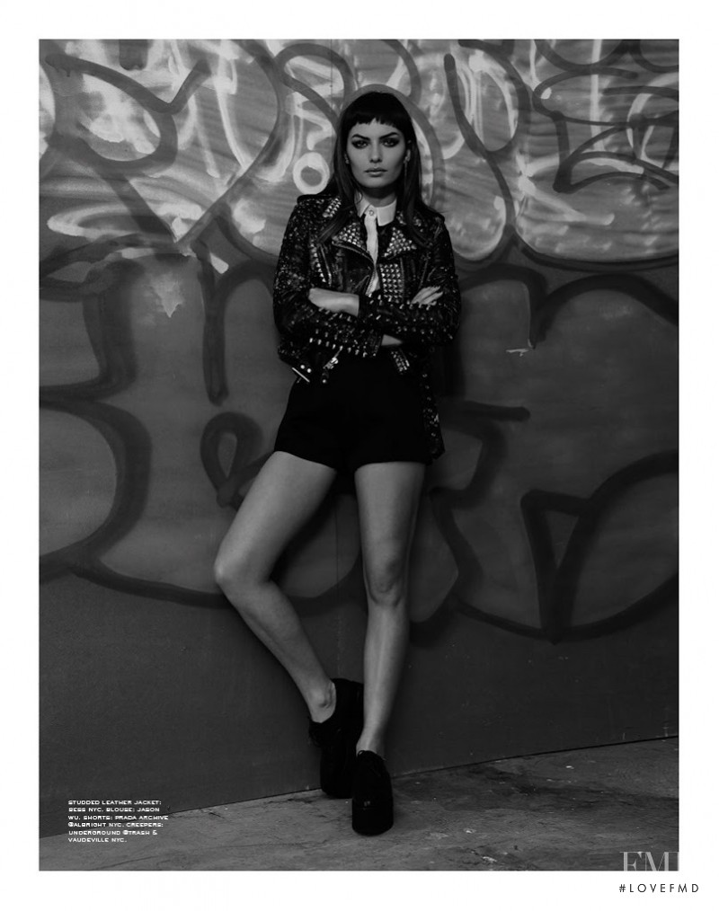 Alyssa Miller featured in Rebel Rebel, March 2013