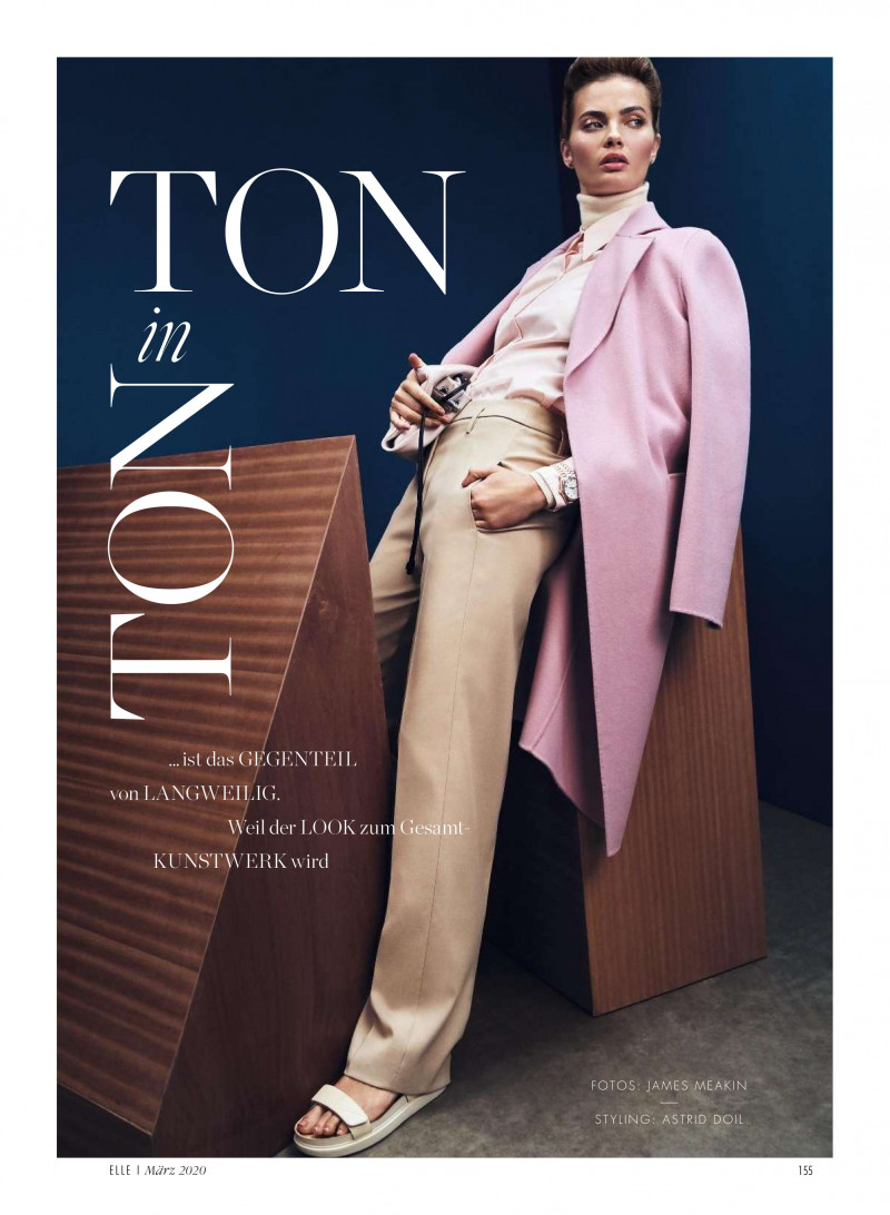 Moa Aberg featured in Ton in Ton, March 2020