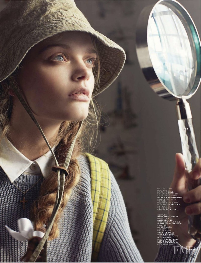 Marthe Wiggers featured in The Little Explorer, March 2013