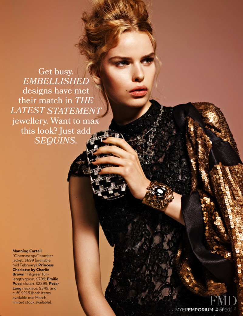 Marleen Gaasbeek featured in The Fall Girl, March 2013